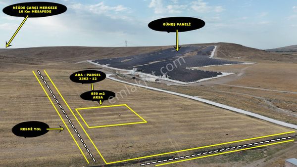 E.gökal Efendibey ! Uygun ! Güneş Paneli Karşısı 850 M2 Yatırım