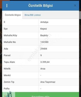 Satılık Sanayii İmarlı Arsa