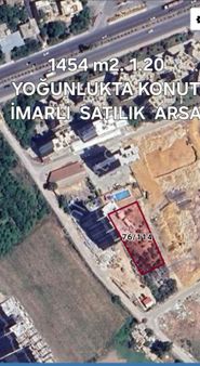 Mersin Erdemli Tömük 'de Konut İmarlı 1,20 Yoğunlukta Satılık Arsa