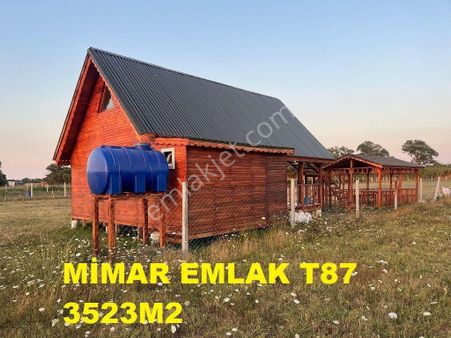 3523m2 Arsa İçinde 80m2 Bungalov Evi Kamelya Hemen Geç Otur