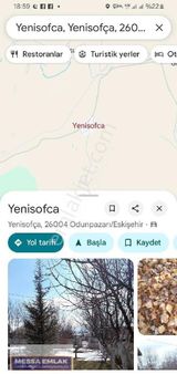 Eskişehir Yenisofça Köyü -kilisli- Bölgesi Porsuk Kenarı Satılık 2 Adet Tarla