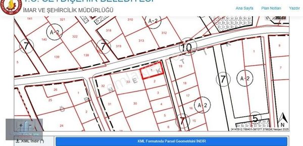 Seydişehirde 417 M2 Müstakil Satılık Arsalar