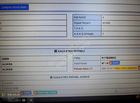 Ege Emlak Tan Satılık Arsa
