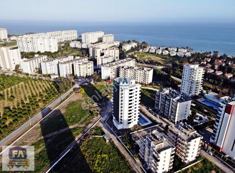 Fa'dan Kargıpınar Sahillerine Yakın Havuzlu Ful Eşyalı 1+1 Daire