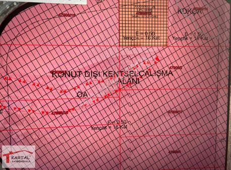 Kartal'dan İmarlı Kentsel Çalışma Alanı