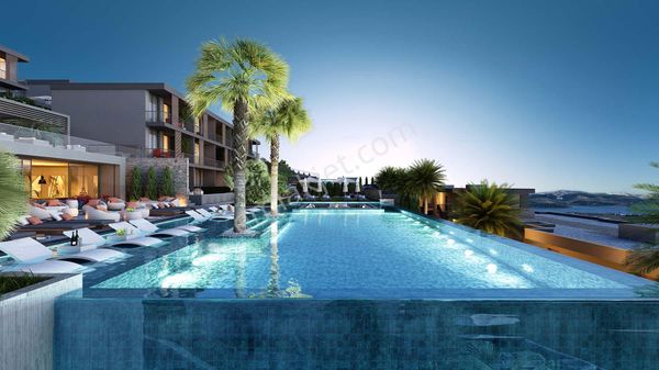 Modern Mimari Kapanmaz Manzaralı Satılık Bahçe Kat Daire