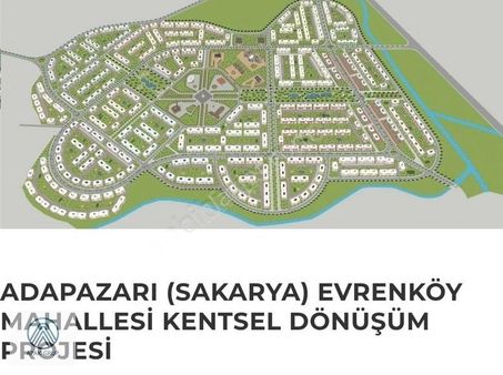 Sakarya Adapazarı Kentsel Dönüşüm Projesinde Yatırımlık Arsa