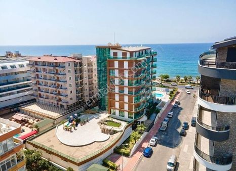 Alanya Oba Denize Sıfır Lüks Eşyalı 1+1 Daire Deniz Manzaralı