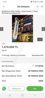 Karapürçek Devlet Hastanesi Yakınında 187 M2 İmarlı Bir Daire Getirisi Olan Hisseli Arsamız