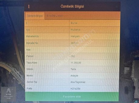 Ayma'dan Hançerli'de Anayola Cephe 5.675 M2 Fırsat Tarla