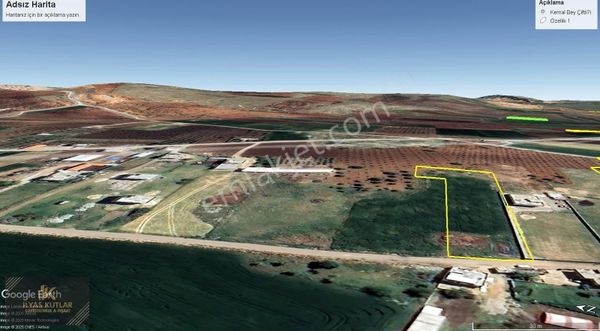 İlyas Kutlar Dan Muhacırosman Mhl Asvalt Üstü Satılık Arsa