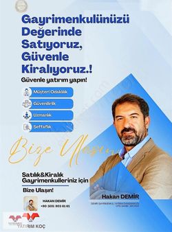Satılık Arsa Villa Hacılar İmar Mükemmel Konumda