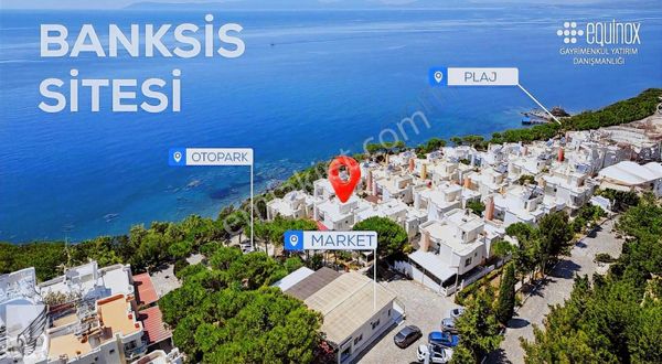 Seferihisar Banksis Sitesinde Full Deniz Manzaralı 4+2 Villa