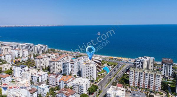 Konyaaltı Sahilde Oriza Park'ta Full Deniz Manzaralı 2+1