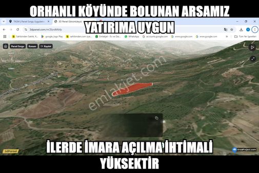 Orhanlı Köy Merkezine 1km Mesafede