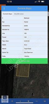 Balıkesir Karesi Işıklar Mahallesi Satılık 2.234 M2 Arsa