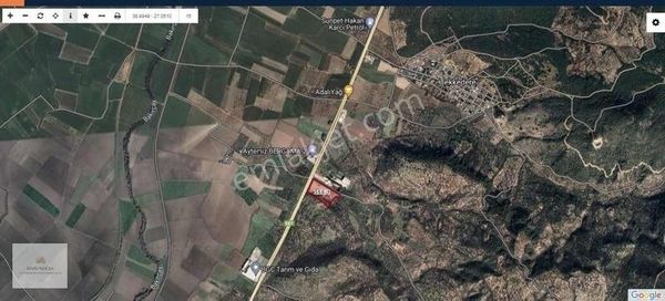 Hatunoğlu'ndan Kiralık Zeytindağ'da Yola Sıfır 25 Dönüm Arsa