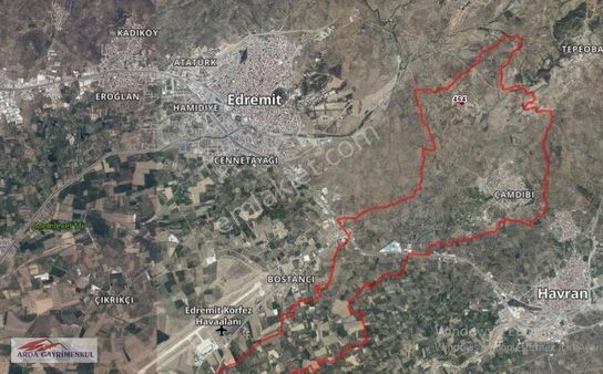 Balıkesir Havran Yan Yana 2 Parsel Satılık Zeytinlik