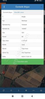 Muğla Menteşe Yerkesik'te Satılık Tarla