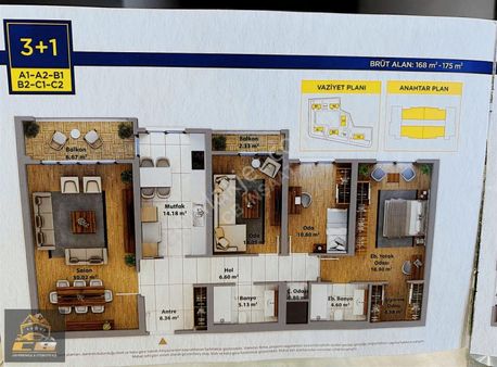 Bizim Evler 11 De Kaçırılmayacak Fırsat Satılık 3+1