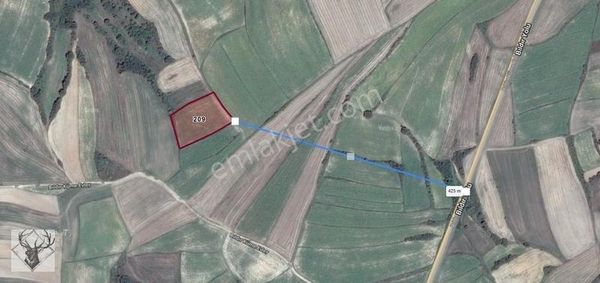 Uzunköprü Bıldır Köyünde 201 M² Kadastro Yola Cephe, Ana Yola Y