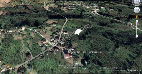 Fatsa Yukarı Bahçeler Köyü Düzlük 828 M2 Fındık Bahçesi