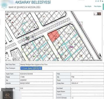 -coşar Gyo Güvencesiyle- Yeni Sanayii'de Köşe Başı 1300m2 Arsa