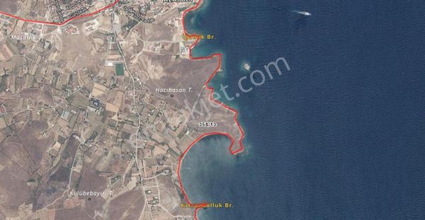Çanakkale Bozcada Alaybey Deniz Manzaralı 220 M2 Arsa