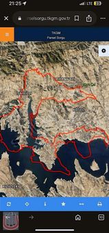 Köşelide Baraj Manzaralı Arsa