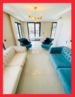 Dallas Plajına 5 Dk Mesafede 300m2 5+1 Özel Tasarım Manzaralı Sıfır Villa