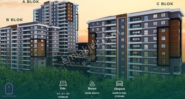 Fahri Korutürk Park Valley Towers 3+1 Harika Manzaralı Satılık