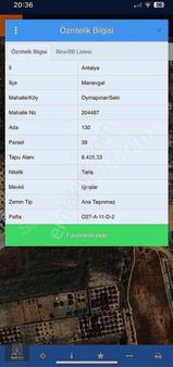 Kaçmaz Fırsat! Oymapınar Ana Yola Cepheli Tarla