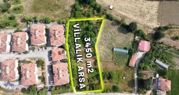 Gecen Mahallesi'nde 3450 M2 Villa İmarlı Satılık Arsa