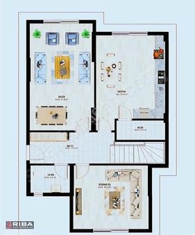 Eğribucakta Satılık 4+2 Villa