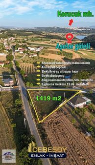 Cebesoy Emlak'tan Karadavutlu'da Satılık Asfalt Cepheli Arazi