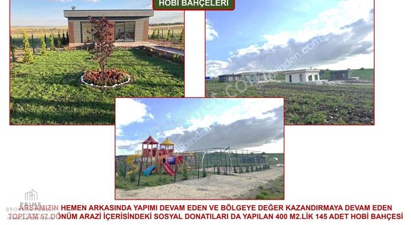 Gölbaşı Oyacada 592 M2 Tel Örgülü Fırsat Fiyatlı Arsa