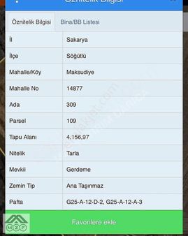 Sakarya Söğütlü'de Acil Satılık 4 Dönüm Arazi