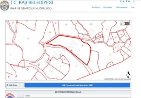 Acil Satılık Kaş Beldibi'nde Doğa İçinde Büyük Hisse Tarla Fırsatı! 3.735m²