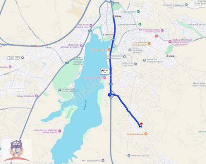 Vadim'den Gölbaşı Merkeze 6 Km Mesafede Süper Villa Arsası