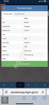 Göksu Emlaktan Satlık Uygun Tarla