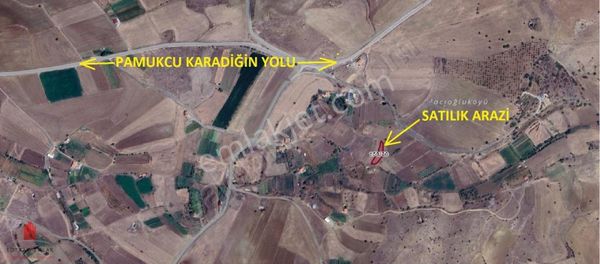 Müstakil Tapulu 616m2 Pamukçu Arkasında Satılık Bahçelik