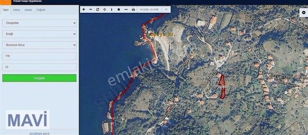 Remax Mavı'den Buruncuk Ta 1168 M² Konut Imarlı Denız Manzaralı