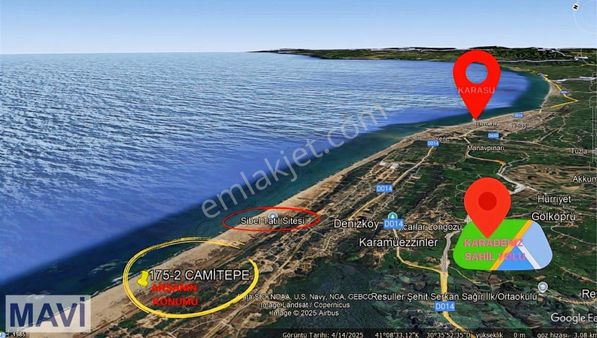 Remax Maviden Camitepe'de Denize Yakın Uygun Fiyatlı Arsalar