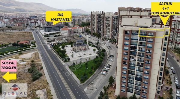 Global Emlaktan Efendibey Toki Satılık 4+1 Daire