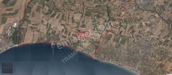 Tekirdağ Çeşmeli'de 585m² Deniz Manzaralı Tarla