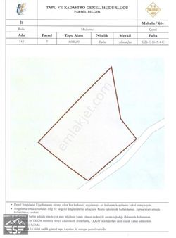 Bolu Mudurnu Çepni De Satılık Tarla