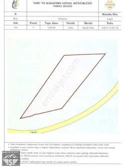 Abant Yolu Üzerinde Satılık Tarla