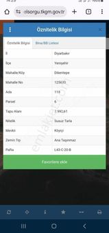 Msk "gayrimenkul Satılık Tarla