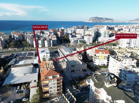 Tosmur Mahallesinde Denize 350 Metre Site İçi 3+1 Ayrı Mutfak