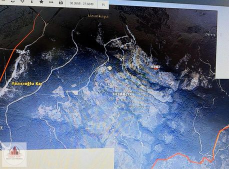 İzmir Bayındır Hisarlık 1751 M2 Tek Tapu Zeytinlik Arazi........